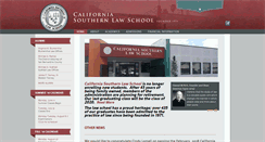 Desktop Screenshot of cslawschool.com